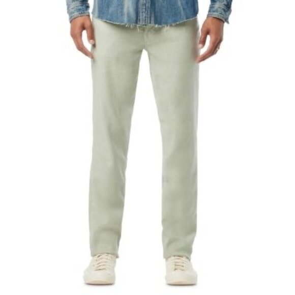 Hudson Mens Blake Pants Size 40 NWT Slim Straight Fit Shell Linen‎ Blend - Picture 1 of 11